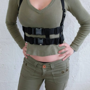 Arnés top doble ancho combinado